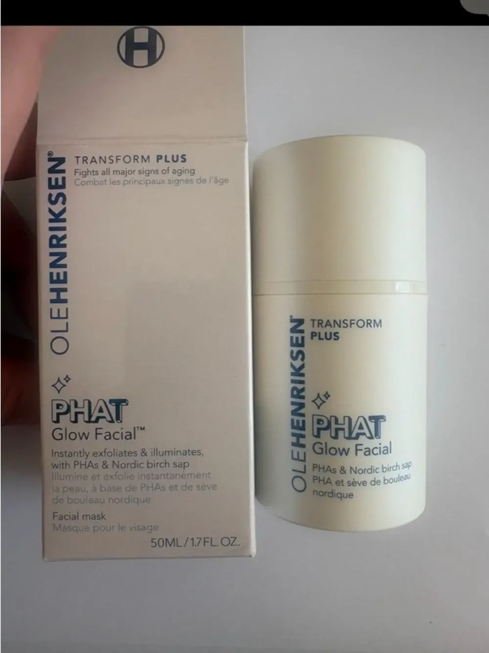 NWT Ole Henriksen Phat Glow Facial Mask Exfoliate, Illuminate & Brighten